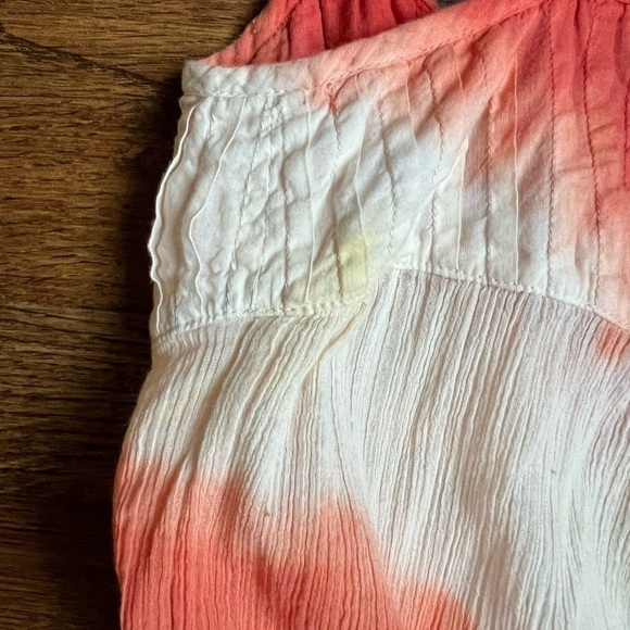 Calypso St. Barths babydoll gauze ombre tribal pattern swim coverup size XS - Picture 5 of 12